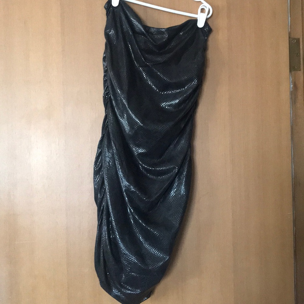 Strapless dress